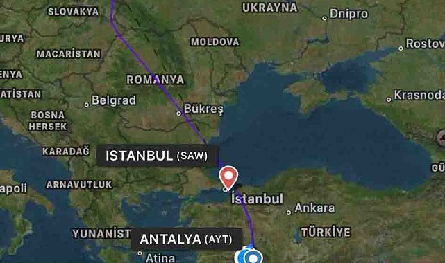 Zelenski'nin 'Rusya hava sahası'na yönelik güvenlik açıklamasından sonra uçaklar geri dönüyor