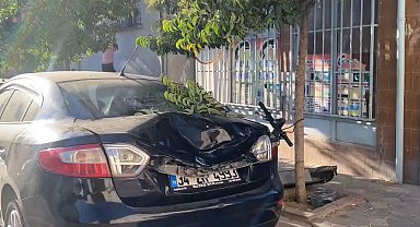 Zeytinburnu'nda 4'üncü kattan otomobilin üzerine düşen kişi yaralandı