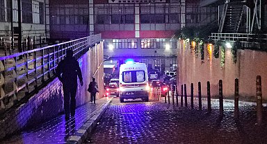 Zonguldak'ta kömür silosuna düşen işçi ağır yaralandı