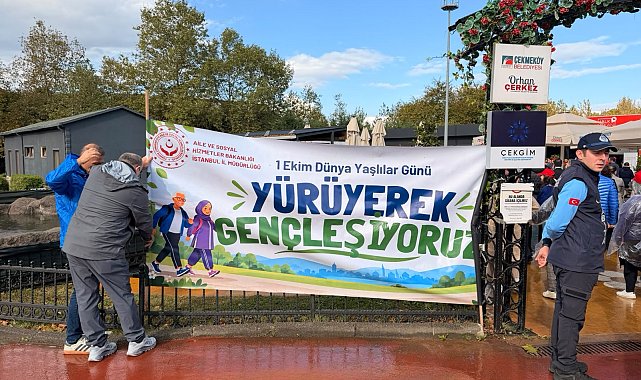 1 Ekim Dünya Yaşlılar Günü'nde 81 ilde eş zamanlı yürüyüş düzenlendi