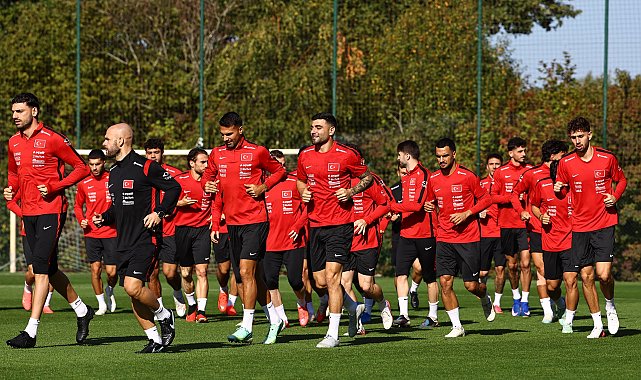 A Milli Futbol Takımı, İtalya maçının hazırlıklarını tamamladı