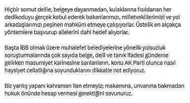 AK Parti'li Büyükgümüş: Siyasi yankesiciliğe derhal son verin