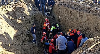 Ankara'da göçükte muhtar öldü