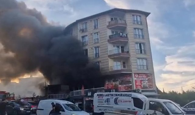 Arnavutköy'de restoranda çıkan yangın söndürüldü