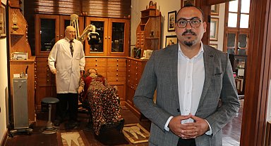Atatürk'ün damak kalıbının örneği, Enver Paşa'nın azı dişi aynı müzede