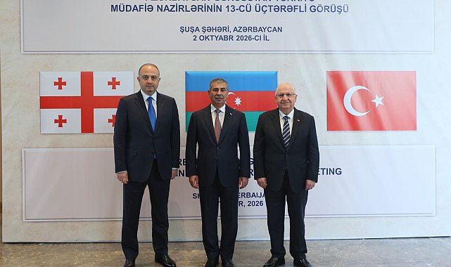 Azerbaycan-Türkiye-Gürcistan Üçlü Savunma Bakanları Toplantısı Şuşa'da düzenlendi