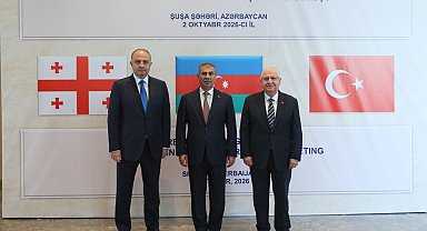 Azerbaycan-Türkiye-Gürcistan Üçlü Savunma Bakanları Toplantısı Şuşa'da düzenlendi