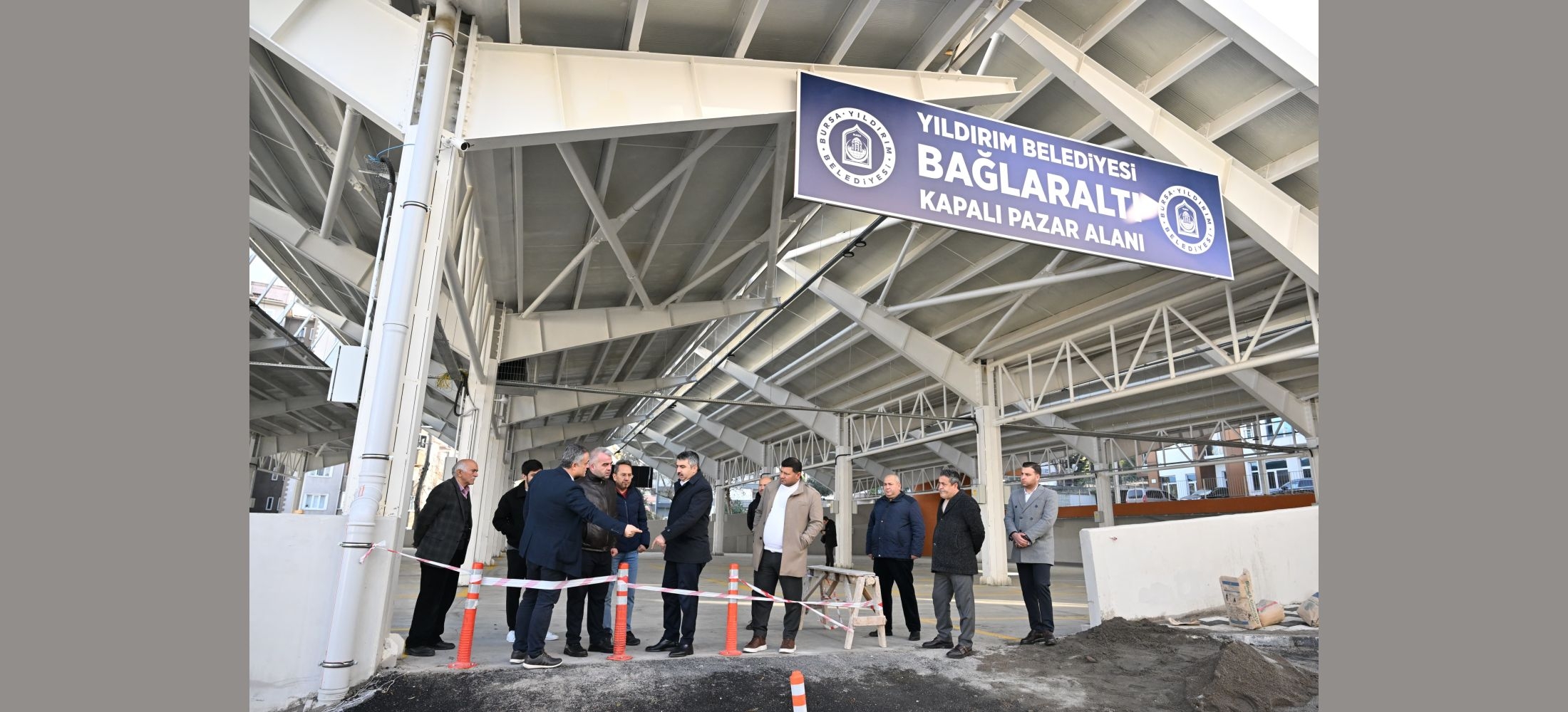 Bağlaraltı pazar alanı pazar günü hizmete açılıyor