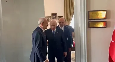 Bahçeli ile Kılıçdaroğlu görüştü...
