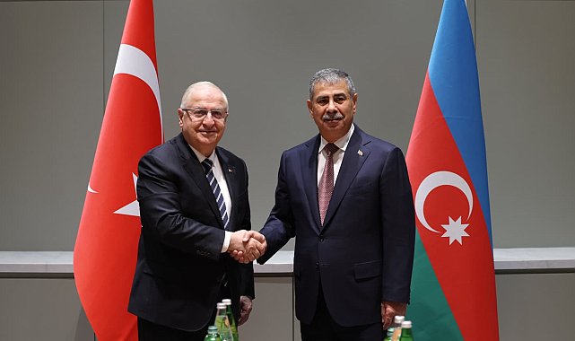 Bakan Güler, Azerbaycan Savunma Bakanı Hasanov ile görüştü