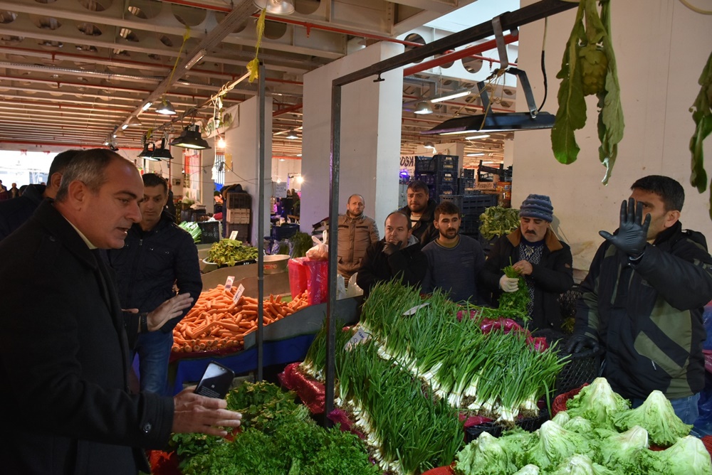 Başkan Sertaslan’dan kapalı pazar denetimi