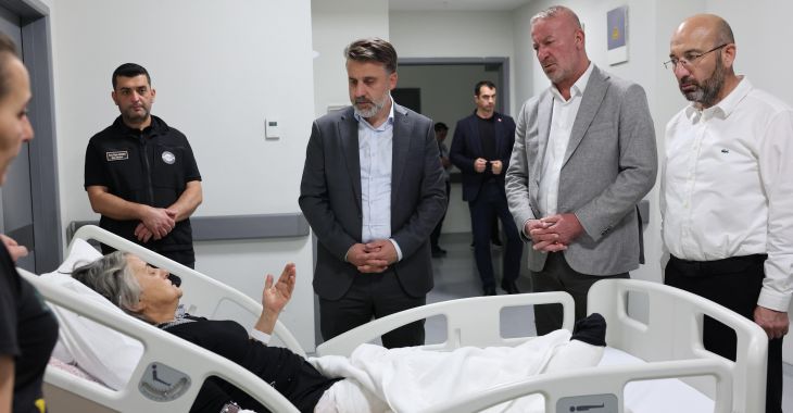 Başkan Vekili Biba, acı günde vatandaşları yalnız bırakmadı