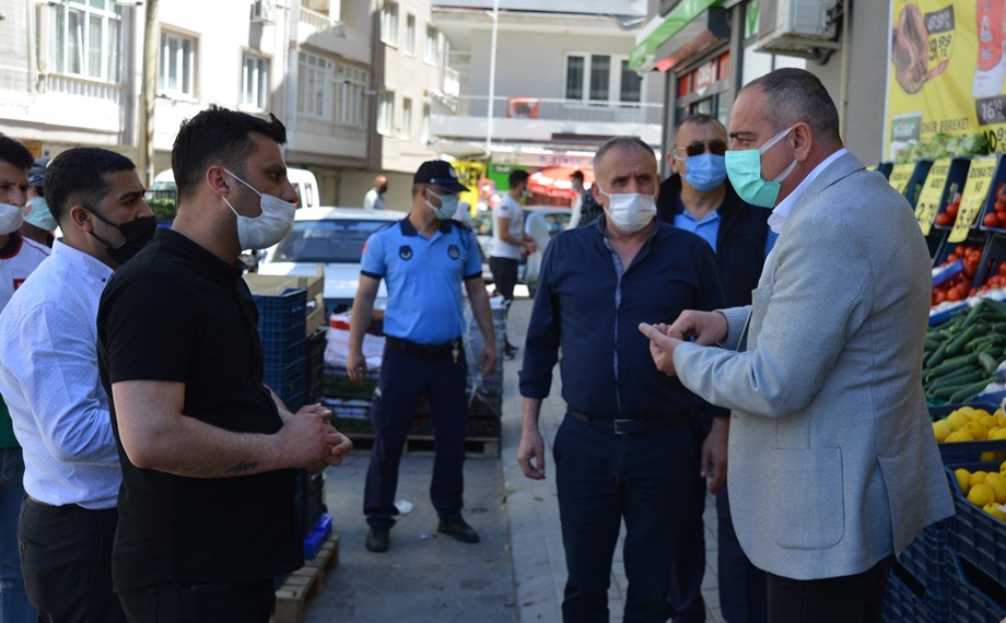 Belediye Başkanımız Mehmet Uğur Sertaslan marketleri denetledi