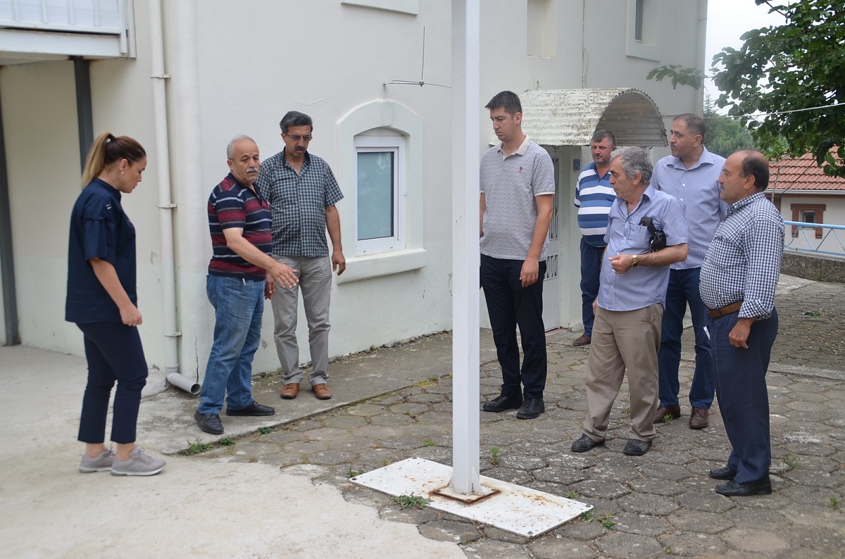 Belediye ekipleri Güvenli Köyü’nde