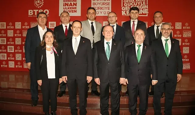 BTSO’da yeni dönem başlıyor! İşte Başkan Özer Matlı ve ekibi