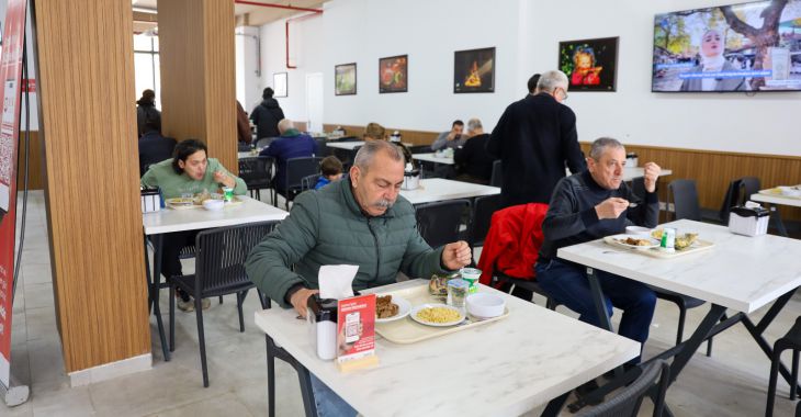 Bursa Büyükşehir Kent Lokantaları yoğun ilgi görüyor