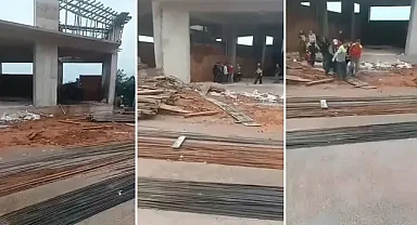 Bursa’da inşaatta feci olay