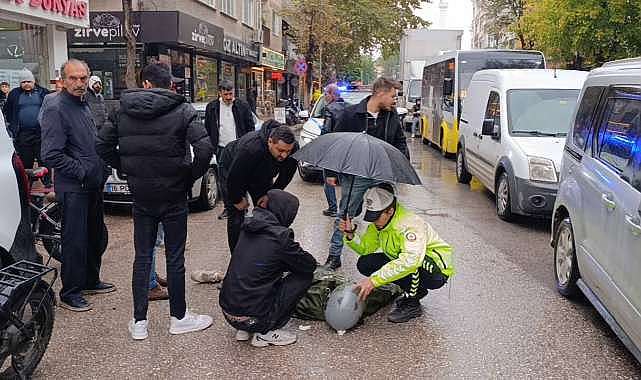 Bursa’da polisten yürekleri ısıtan hareket!