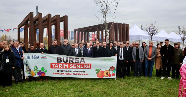 Bursa'nın tarımsal ürün zenginliği vitrine çıktı