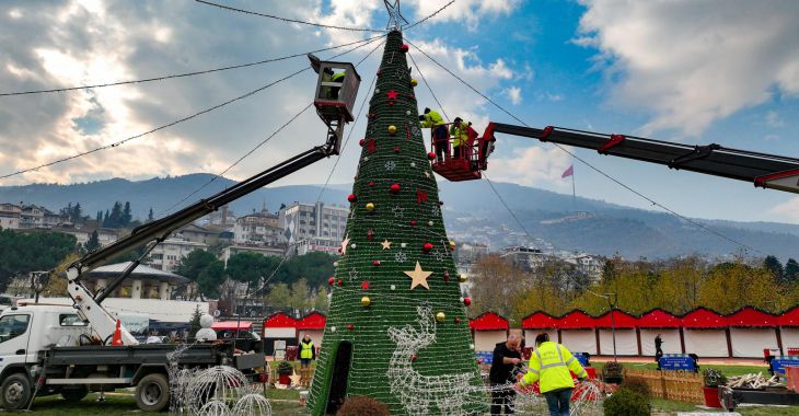 Bursa yeni yıl coşkusuna hazır