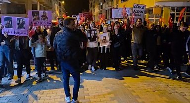 Bursa'da sevgilisi tarafından boğazı kesilerek öldürülen Gökçe için yürüyüş düzenlendi