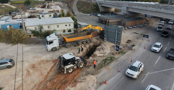 Büyükşehir’den kesintisiz altyapı mesaisi