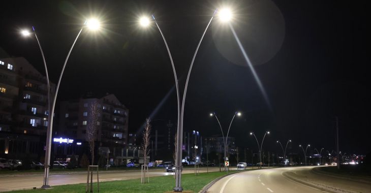 Çalı Yolu Büyükşehir ile aydınlandı