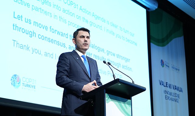 COP31 Başkanı Kurum, Fiji'de COP31 Eylem Gündemi'ni anlattı