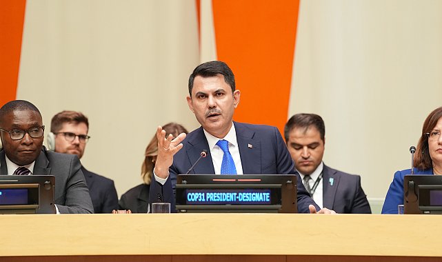 COP31 Başkanı Kurum, Pre-COP Zirvesi'ne başkanlık edecek