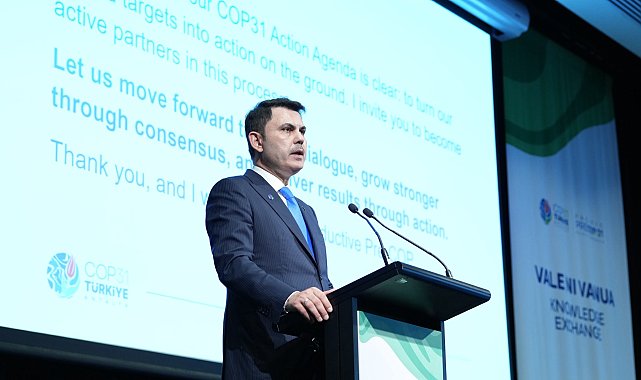 COP31 Başkanı ve Çevre, Şehircilik ve İklim Değişikliği Bakanı Kurum, Fiji'de
