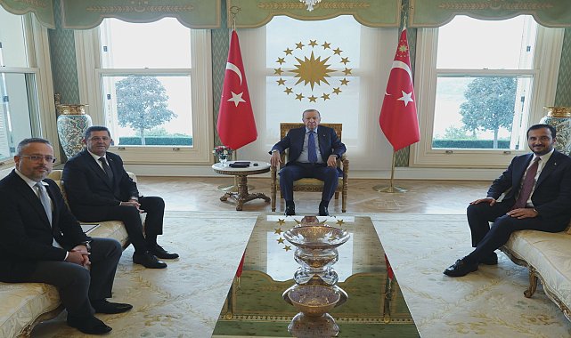 Cumhurbaşkanı Erdoğan, Çekmeköy Belediye Başkanı Orhan Çerkez'i kabul etti