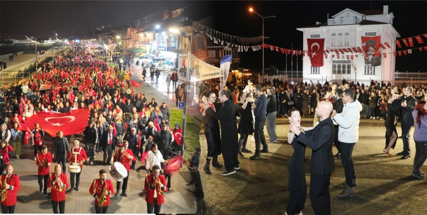 CUMHURİYET’İN 103. YILINDA MUDANYA’DA BÜYÜK COŞKU