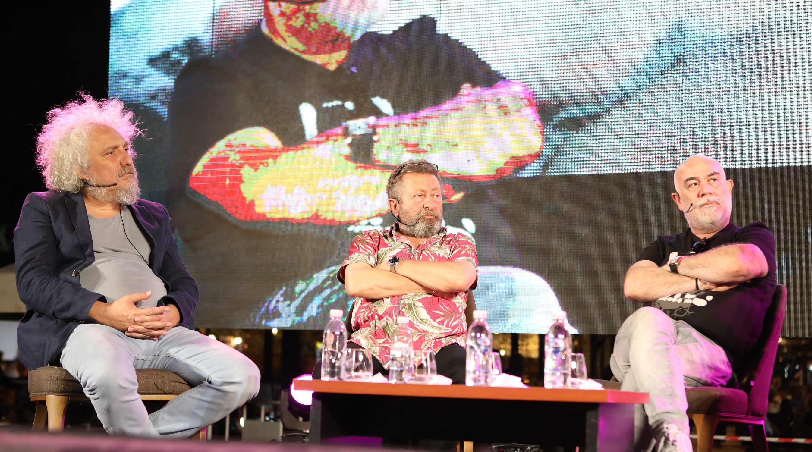 Erkan Can, Güven Kıraç ve Yüksel Aksu Gemlik Film Festivali’nde buluştu