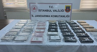 Eyüpsultan'da bir araçta yaklaşık 50 kilogram kokain ele geçirildi
