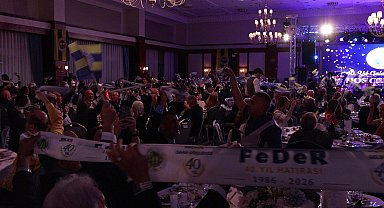 Fenerbahçeliler Derneği'nin 40'ıncı yılı kutlandı