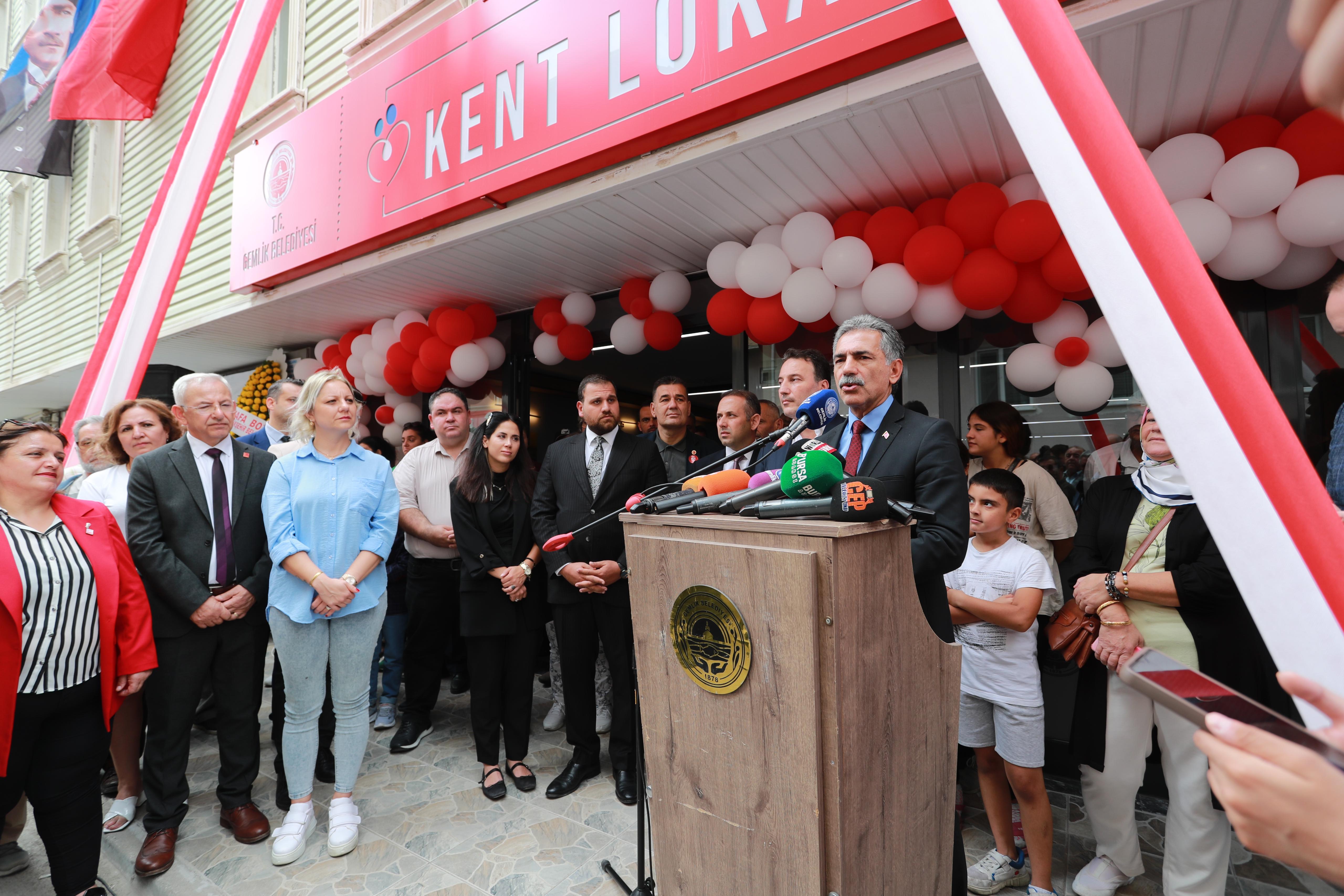Gemlik'te Kent Lokantası açıldı