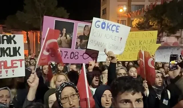Halk, cinayete kurban giden Gökçe için yürüdü