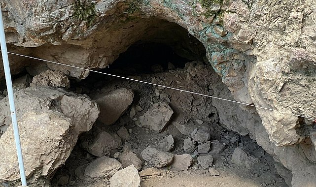 İnkaya Mağarası'nda 130 metre uzunluğa ve 30 metre genişliğe sahip çakmak taşı kütlesi tespit edildi