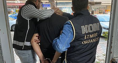 İzmir'de 19 yıl 9 ay hapis cezası bulunan firari yakalandı