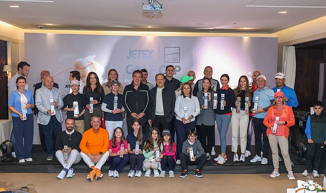 JETEX-İGA Golf Cup'ta şampiyonlar belli oldu