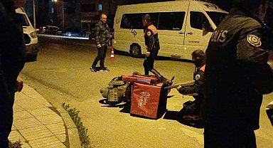 Kaçarken motosikletiyle polise çarpan sürücünün üzerinden uyuşturucu hap çıktı