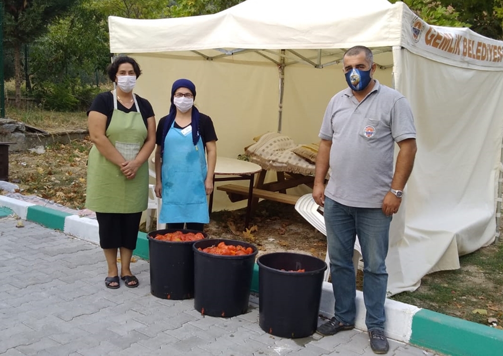 Kadın girişimcilere kışlık ürün desteği