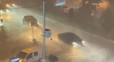 Mardin'de sağanak, kuvvetli rüzgar ve dolu etkili oldu