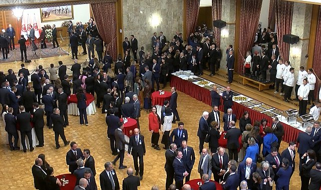 Mecliste yeni yasama yılı dolayısıyla resepsiyon düzenlendi