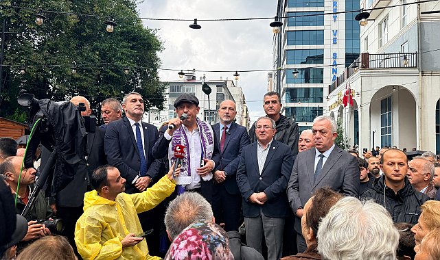 Özgür Özel: Hedefimiz, adil, eşit, hakkaniyetli bir düzen kurmaktır