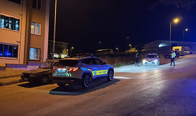 Polisin 'dur' ihtarına uymayan alkollü sürücüye 343 bin lira ceza
