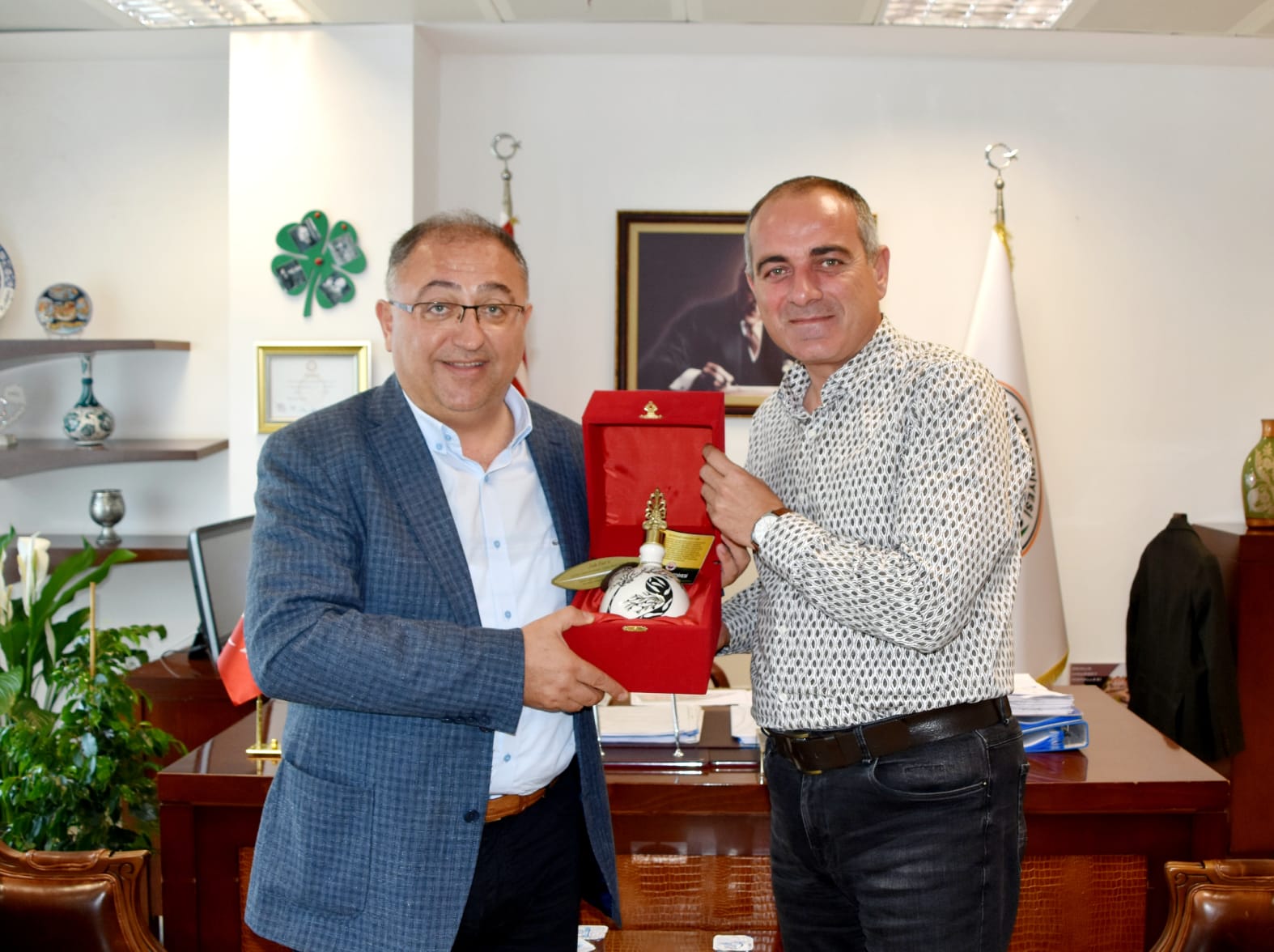 Salman’dan Sertaslan’a Ziyaret