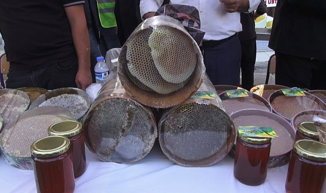 Sason'da festivalde 1 kilo bal 400 bin liraya satıldı