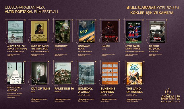 Savaşın ve işgalin gölgesinde üretilen filmler Altın Portakal'da