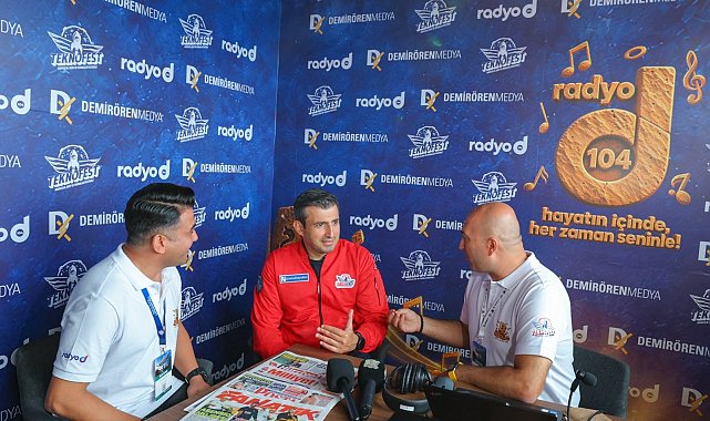 Selçuk Bayraktar Radyo D'ye konuk oldu: Burası bir misyon festivali